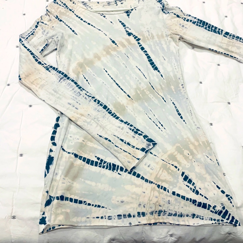 Hard tail long sleeve shirt tunic